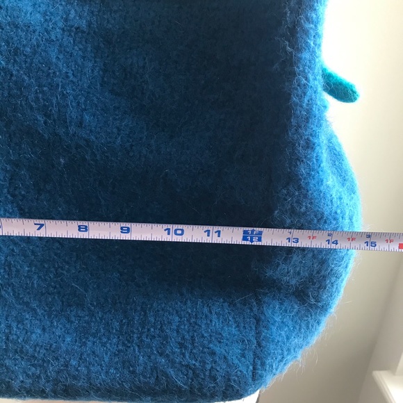 NWOT Large Boiled Wool handcrafted bag / purse - Picture 11 of 12